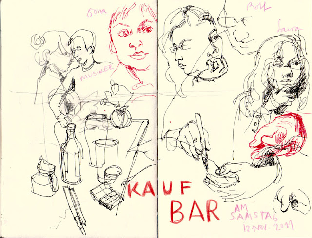 34 Sketchcrawl am Sa. 21.1, Berlin