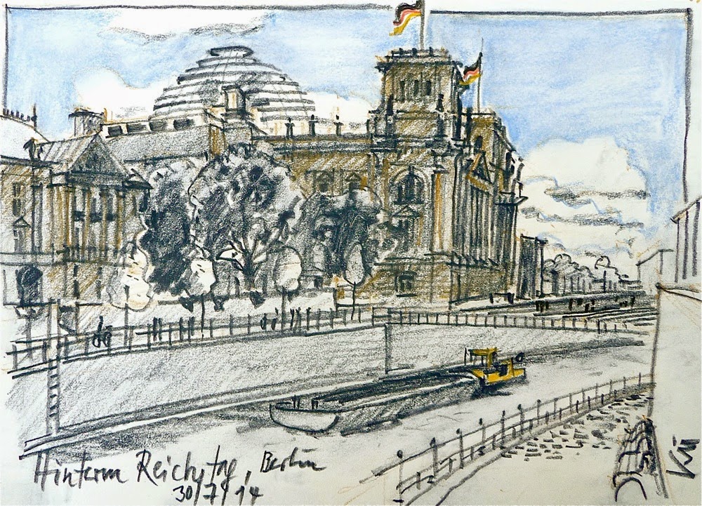 Hinterm Reichstag