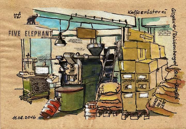 Kaffeerösterei Five Elephant Kreuzberg